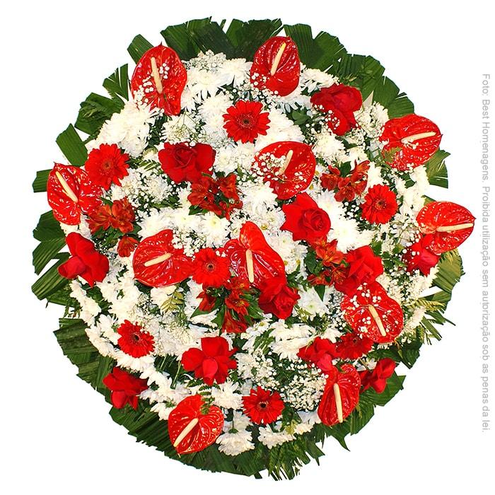 Coroa de Flores Cemitério da Saudade (11) 98945-6722 - Ligue agora!